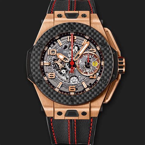 hublot ferrari king gold carbon replica|hublot big bang price.